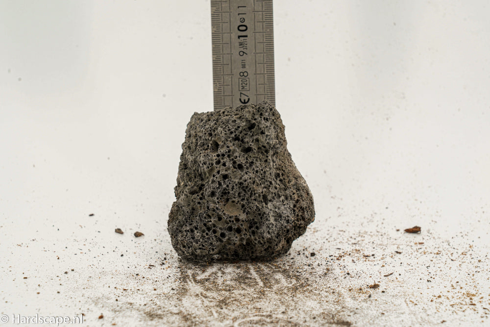 Black lava rock S534