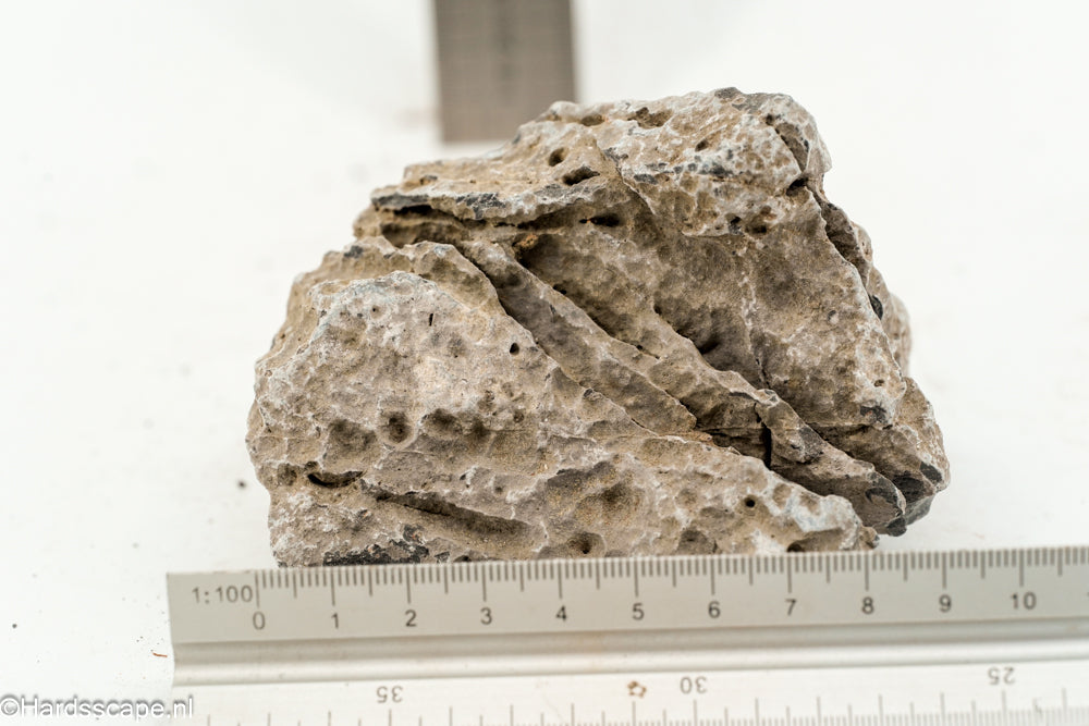 Kleine Seiryu-rots S257 van Hardscape.nl, gedetailleerde blauwe Japanse sierrots voor tuin- en terrasdecoratie